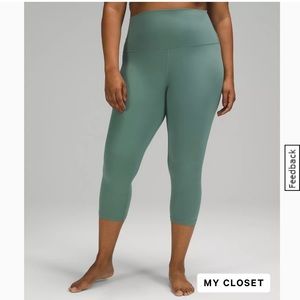 Align Crop- 21” tidewater real, high rise